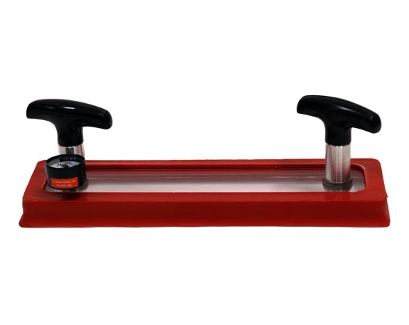 Рамка вакуумная плоская с вакуумметром (73х340 мм) 1