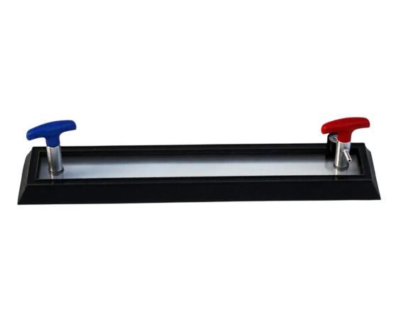 Рамка вакуумная плоская с вакуумметром и ручками-клапанами (80х620 мм) 1