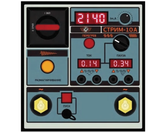 Магнитопорошковый дефектоскоп СТРИМ-10А переносной 1