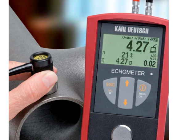 Ультразвуковой толщиномер ECHOTEST 1076 TC DATA 3