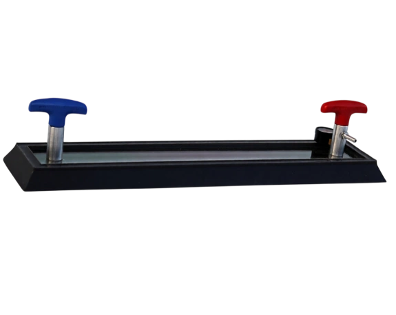 Рамка вакуумная плоская с вакуумметром и ручками-клапанами (80х620 мм) 2