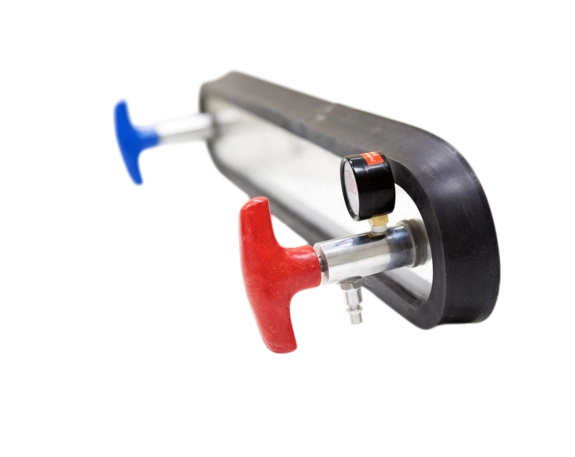 Рамка вакуумная плоская с вакуумметром и ручками-клапанами 2