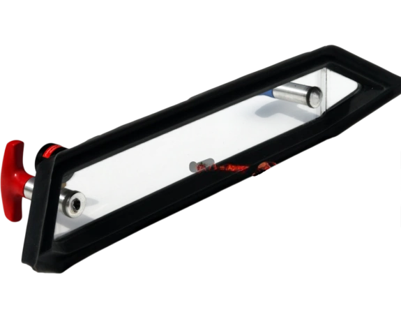 Рамка вакуумная угловая (внутренний угол) с вакуумметром и ручками-клапанами (75х630 мм) 3