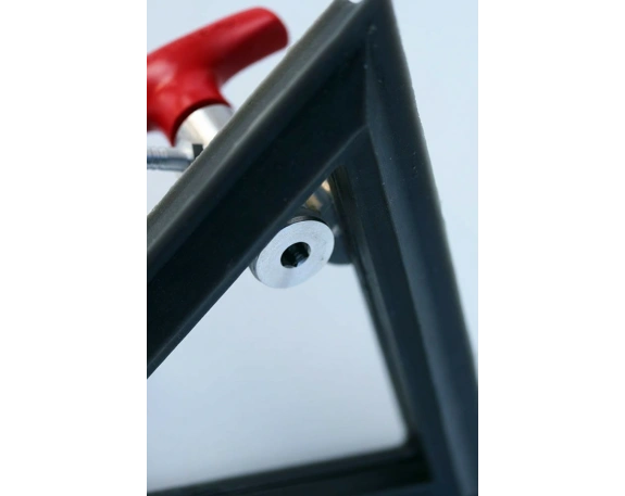 Рамка вакуумная треугольная с вакуумметром и ручками-клапанами 3