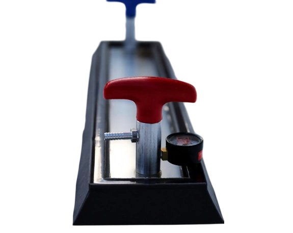 Рамка вакуумная плоская с вакуумметром и ручками-клапанами (80х620 мм) 4