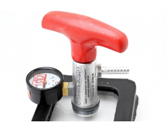 Рамка вакуумная плоская с вакуумметром и ручками-клапанами (73х340 мм) 4