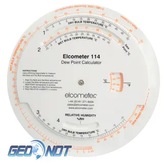 Калькулятор точки росы Elcometer 114