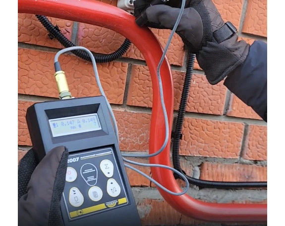 Магнитный толщиномер покрытий МТ-2007 5