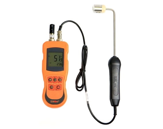 Термометр контактный ТК-5.11С двухканальный с функцией измерения относительной влажности 1