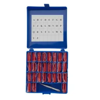 Литеры маркировочные ЭЛИТЕСТ №2 (буквы латиница)