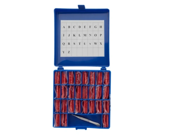 Литеры маркировочные ЭЛИТЕСТ №2 (буквы латиница) 1