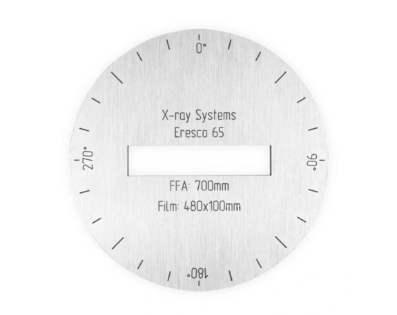 Диафрагма свинцовая XRS МП для р/а Eresco 65 (размер окна по согласованию с заказчиком) 1