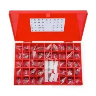 Литеры маркировочные ЭЛИТЕСТ №2+6 (буквы и цифры)