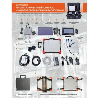Комплекс цифровой радиографии ЦИФРАКОН 1723
