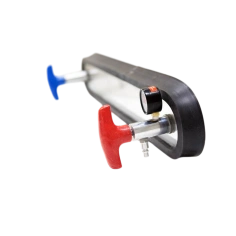 Рамка вакуумная плоская с вакуумметром и ручками-клапанами