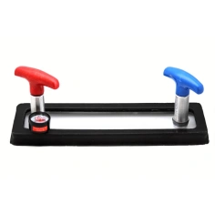 Рамка вакуумная плоская с вакуумметром и ручками-клапанами (73х340 мм)