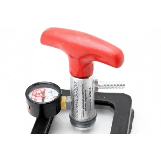 Рамка вакуумная плоская с вакуумметром и ручками-клапанами (73х340 мм)