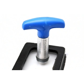 Рамка вакуумная плоская с вакуумметром и ручками-клапанами (73х340 мм)