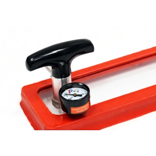 Рамка вакуумная плоская с вакуумметром (73х340 мм)