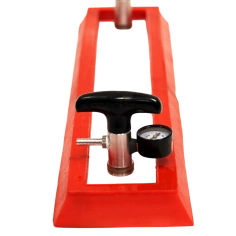 Рамка вакуумная плоская с вакуумметром (80х620 мм)