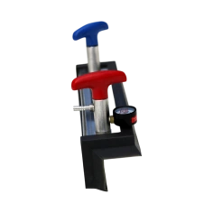 Рамка вакуумная угловая (внешний угол) с вакуумметром и ручками-клапанами (65х65х400 мм)