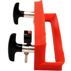 Рамка вакуумная угловая (внешний угол) с вакуумметром (65х65х400 мм)