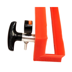 Рамка вакуумная угловая (внешний угол) с вакуумметром (65х65х400 мм)