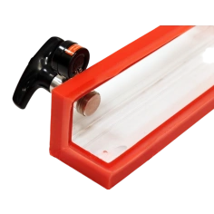 Рамка вакуумная угловая (внешний угол) с вакуумметром (65х65х400 мм)