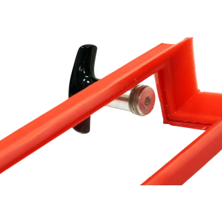 Рамка вакуумная угловая (внешний угол) с вакуумметром (65х65х400 мм)