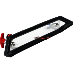 Рамка вакуумная угловая (внутренний угол) с вакуумметром и ручками-клапанами (75х630 мм)