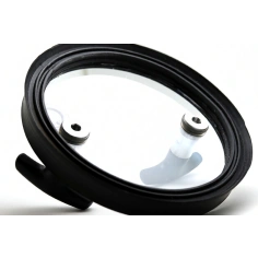 Рамка вакуумная плоская круглая с вакуумметром