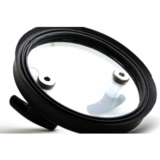 Рамка вакуумная плоская круглая с вакуумметром