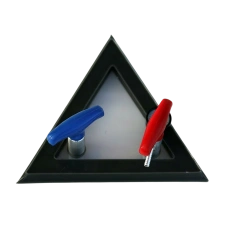 Рамка вакуумная треугольная с вакуумметром и ручками-клапанами