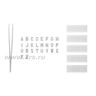 Знаки маркировочные ЭЛИТЕСТ №2 (буквы латиница)