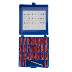 Литеры маркировочные ЭЛИТЕСТ №2 (буквы латиница)